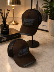 Бейсболка трекер чоловіча NIKE, котон, сітка (Розмір: M, L, XL ), в упаковці 5 штук №345473