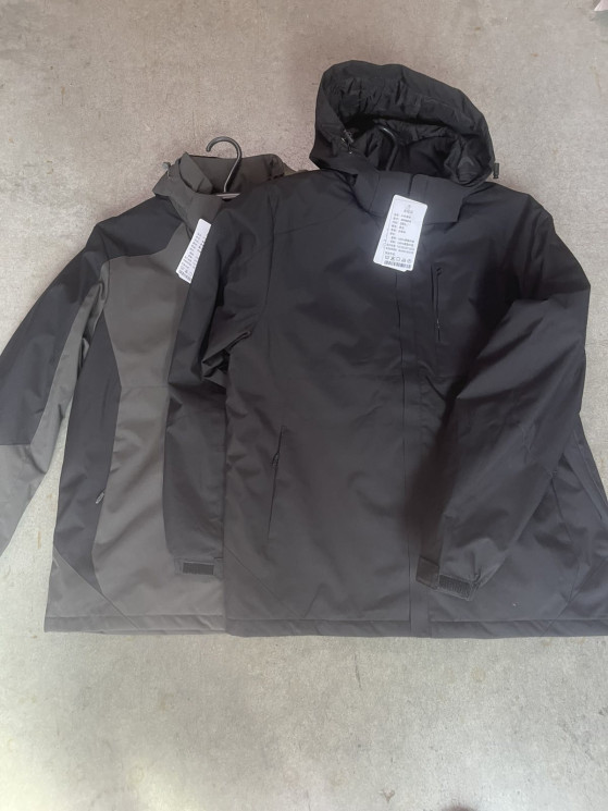 Вітрівка чоловіча, плащівка, м.99588 (р. 2XL-6XL), 2 кольори, в упаковці 5 штук №333666 - 