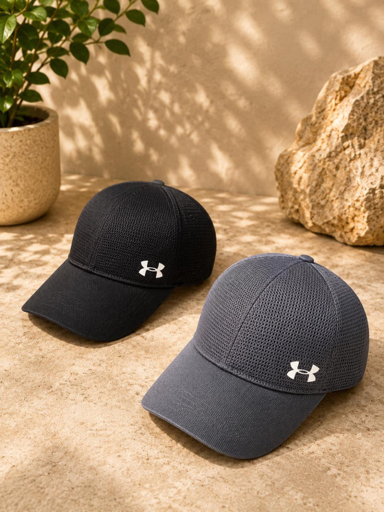 Кепка чоловіча "Under Armour" сітка (р: S,M,L) мікс кольорів, в упаковці 5 шт. №385622 - Koroleva 470