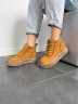 Черевики 86682 khaki р: 36-40, в упаковці: 6 пар, купити тільки гуртом - 1116692