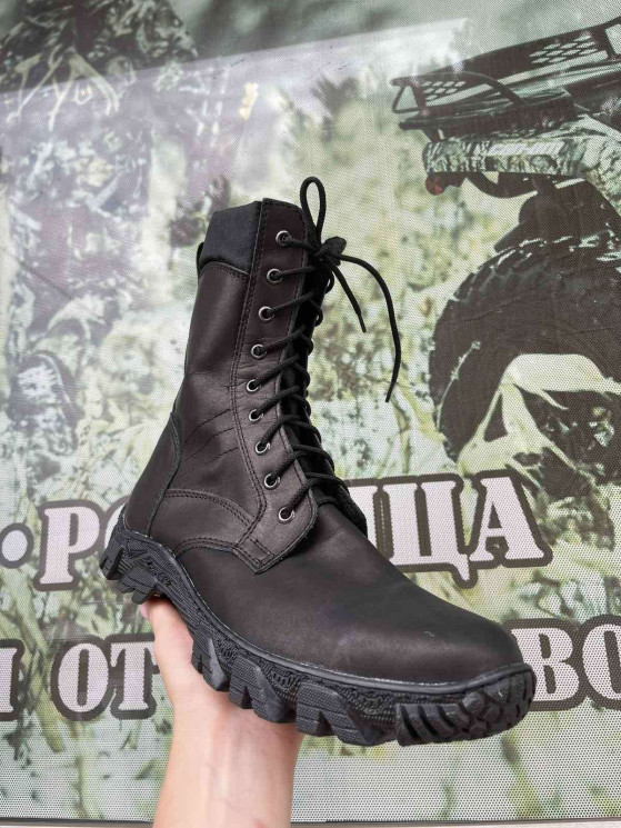 Берці Тайфун (Розмір: 36-47) шкіра чорний №807930 - Beretta