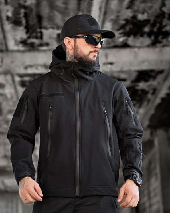 Тактична куртка чоловіча,  soft shell (Розмір: S-3XL), в упаковці 6 штук №340663 - Beretta SE847