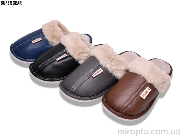 Капці 7830 mix р: 41-46, в упаковці: 12 пар, купити тільки гуртом - 1212487