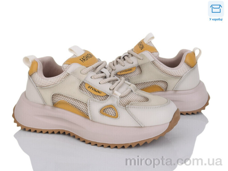 Кросівки YH25002 yellow р: 36-40, в упаковці: 8 пар, купити тільки гуртом - 1096031