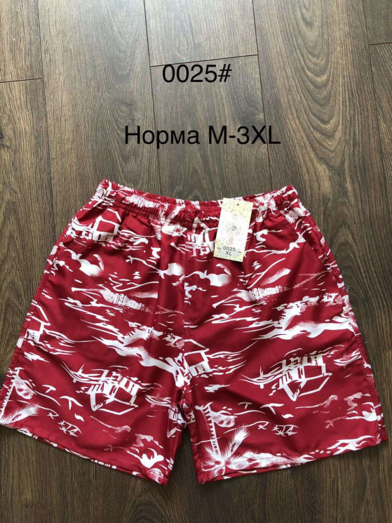 Шорти чоловічі (Розмір: M-3XL) "0025" плащівка мікс кольори в упаковці 5 штук №818983 - Edelweis GN1408