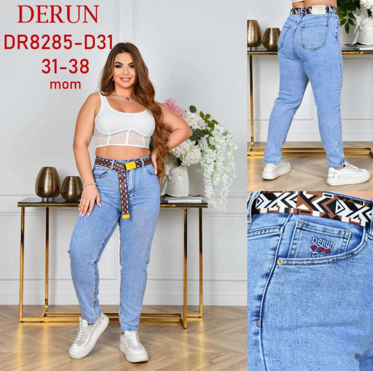 Джинси жіночі "DR8285-D31" (р: 31-38) в упаковці 6 шт. №382571 - Mixmoda SER1772
