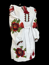 Сукня вишиванка дитяча, льон, (розміри: зріст 134-164), в упаковці 6 штук №310999