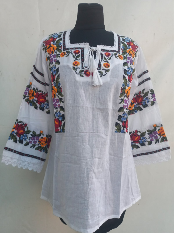 Вишиванка жіноча (Розмір: S-3XL, один колір) в уп. 6 шт №250071 - 