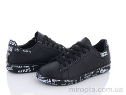 Кросівки 9-782 black р: 36-41, в упаковці: 8 пар, купити тільки гуртом