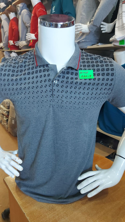 Футболка чоловіча поло трикотаж (Розмір: М-2XL) в уп 4 штуки №164160 - Wolf HR1900
