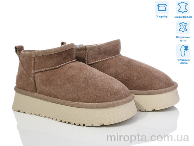 Уги M6118-5 d.khaki р: 36-41, в упаковці: 8 пар, купити тільки гуртом - 999479