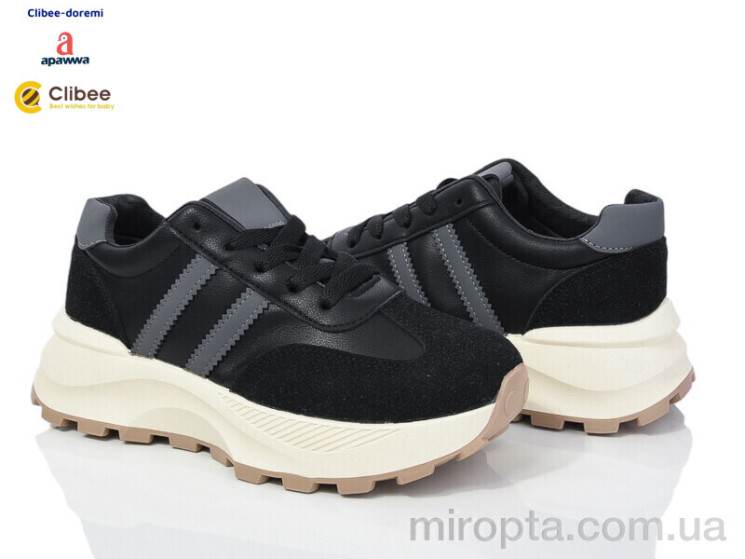 Кросівки YF598P black р: 36-41, в упаковці: 8 пар, купити тільки гуртом - 974167