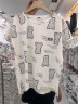 Футболка жіноча "Fashion", котон, (розмір: 50-54), 17 різних малюнків, в упаковці 5 штук №314941 - Love SE973-975