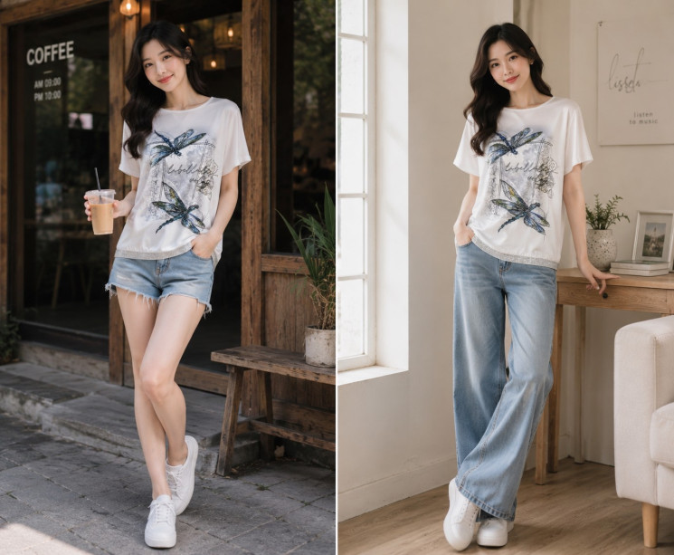Футболка жіноча м.6506 (р:L-4XL) в упаковці 5 штук №762850 - Moda SE661