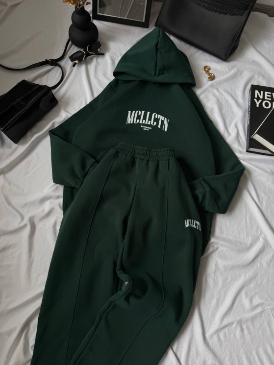 Костюм жіночий, трьохнитка на флісі, м. 1165 (р: 42-46, 48-52) №716599 - BestFashion RZ6220 м. 1165