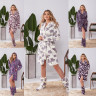 Халат жіночий +чобітки, полірована махра м. 839028 (р: 42-46) №701820 - ElenaRoshior AV4653 м: 839028