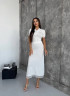 Костюм жіночий "двійка" з мереживом, трикотаж + мереживо м. 5010 (р: 42-46) №820035 - 