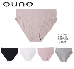 Труси жіночі, котон, м.3901 ( розмір: S-XL ), мікс кольорів, в упаковці 12 штук №340016