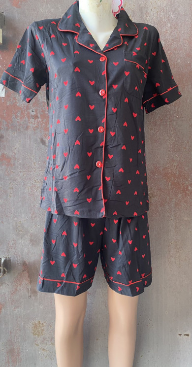 Піжама жіноча, трикотаж, м.6099 (р. S-XL), 2 кольори, в упаковці 4 шт. №315972 - Ekaterina