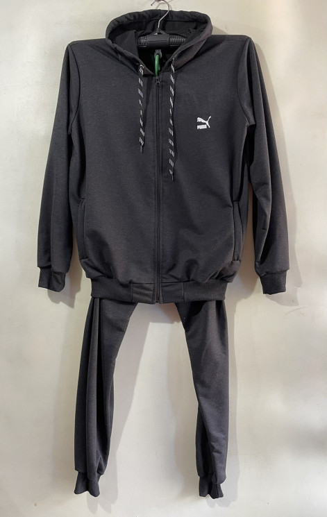 Костюм спортивний (Розмір: 46-54) чоловічий "Puma" темно-сірий колір в упаковці 5 штук №816732 - Dasha SER2146_SE1030 