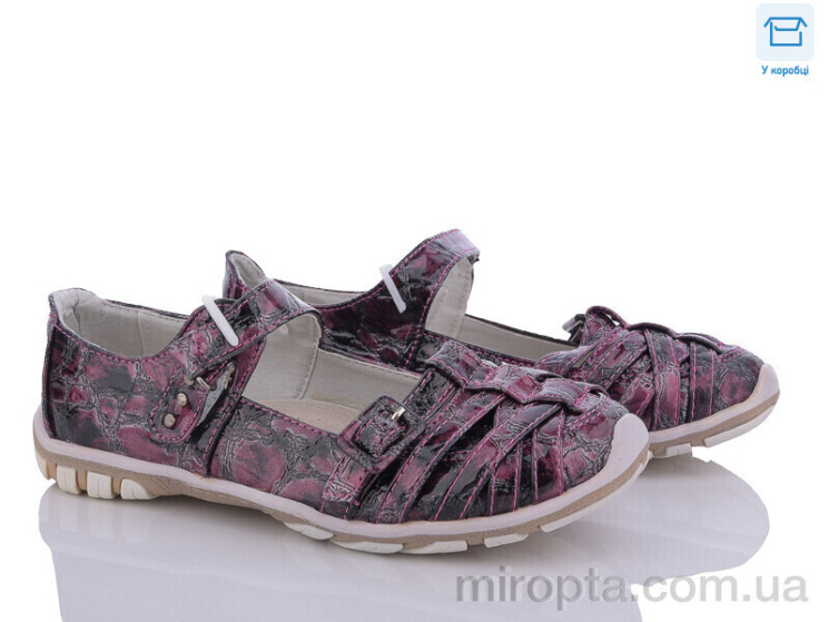 Туфлі C181A purple р: 28-37, в упаковці: 10 пар, купити тільки гуртом - 916225