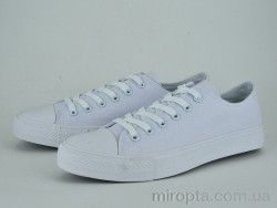 Кеди 20-543 white р: 40-45, в упаковці: 8 пар, купити тільки гуртом