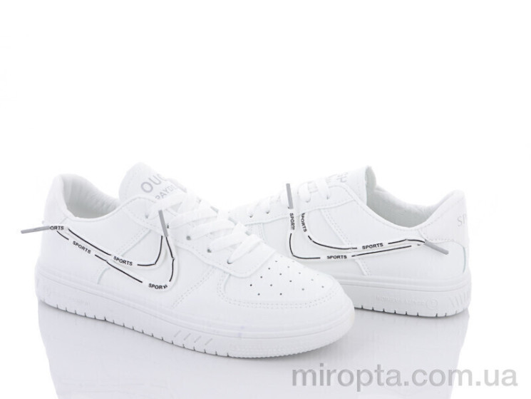 Кросівки 176-11 white-grey р: 36-40, в упаковці: 8 пар, купити тільки гуртом - 649196