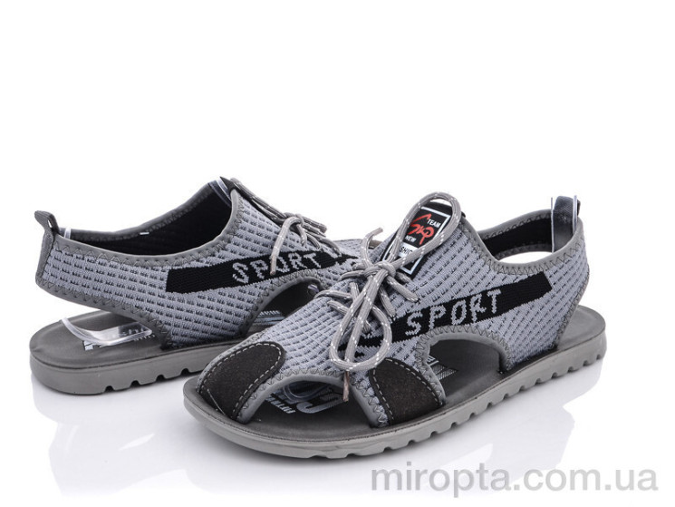 Сандалі M201-7 grey р: 40-45, в упаковці: 8 пар, купити тільки гуртом - 754079