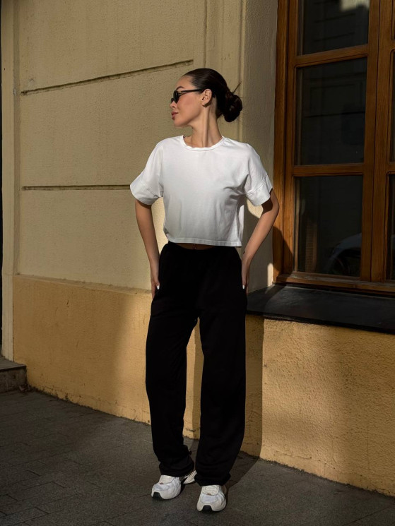 Штани жіночі, двохнитка, м. 7150 (р: 42-44, 46-50) №712541 - GrandFashion AV4663 м. 7150