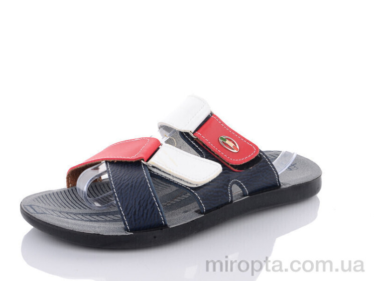 Шльопанці 44Ш blue-white р: 41-45, в упаковці: 12 пар, купити тільки гуртом - 822337