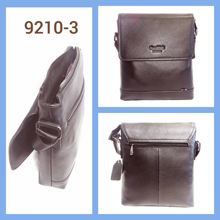 Сумка чоловічий шкіра "9210-3" (Р: 25*22 см) №162342 - Macho HR263