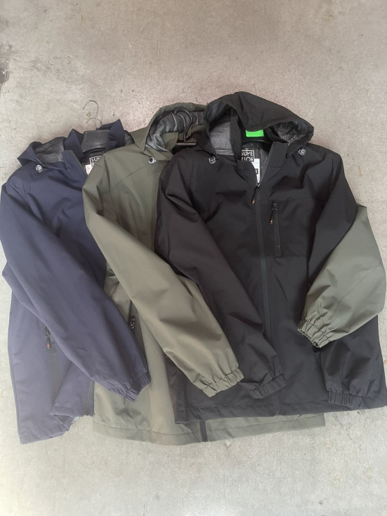 Вітрівка чоловіча, плащівка, м.24582 (р. 2XL-6XL), 3 кольори, в упаковці 5 штук №333668 - 