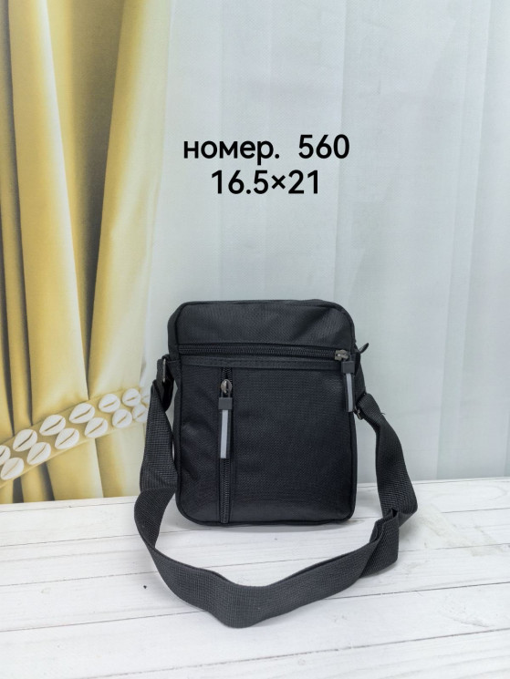 Сумка через плече чоловіча "560" текстиль (р. 16.5*21см) №358150 - Tessa272