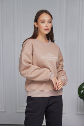 Світшот жіночий, тринитка на флісі, м. 132.4 (р: S, M, L, XL) №715647