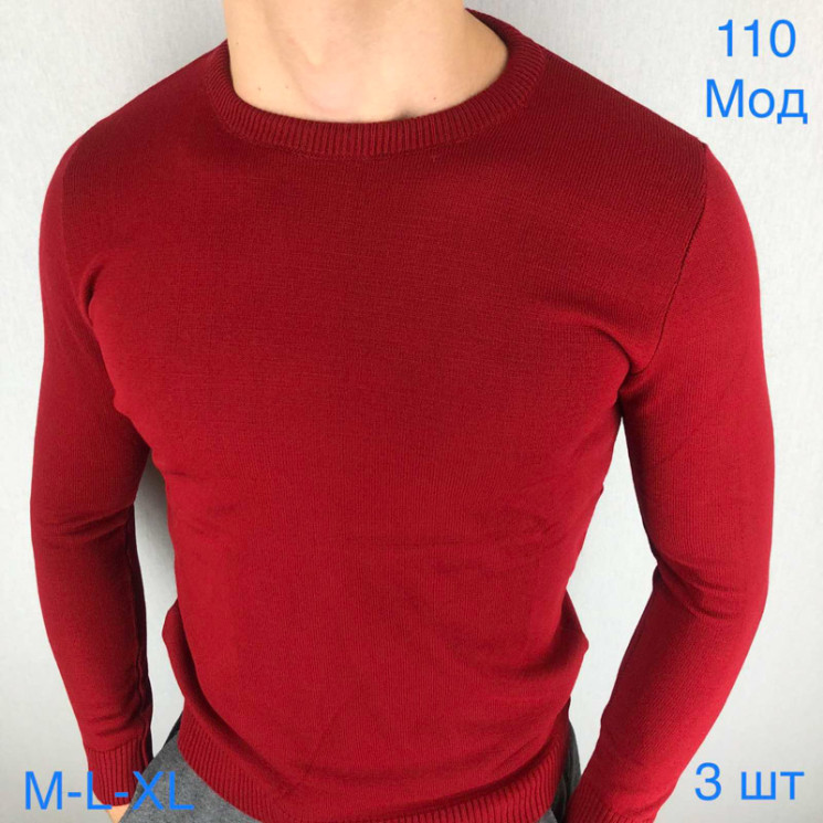 Джемпер Viole р M-XL Чоловіча 110 red - Nadiyka BG/PO2161-2162