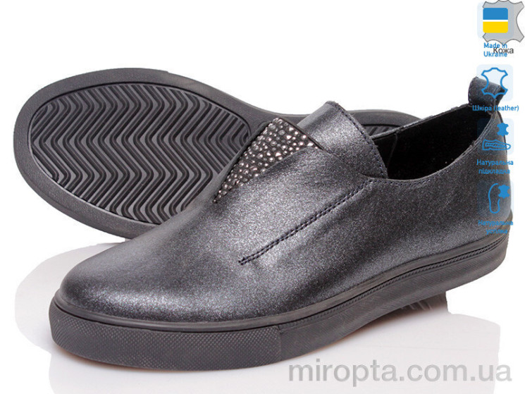 Туфлі Fashion Classic FC-18303 черн р: 36-40, в упаковці: 8 пар, купити тільки гуртом - 405798