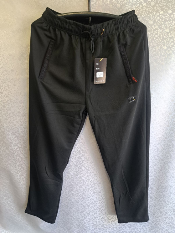 Спортивні штани чоловічі, трикотаж, м.2630 (Розмір: M-3XL ), 2 кольори, в упаковці 5 штук №346085 - 