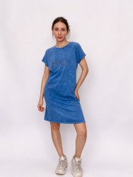 Сукня жіноча, трикотаж, м.2841 (розмір: 46-48;50-52 ), 3 кольори, в упаковці 2 штуки №345255