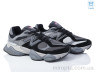 Кросівки HD2(9060-2) black-grey р: 40-45, в упаковці: 8 пар, купити тільки гуртом - 952646