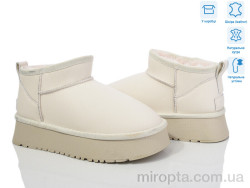 Уги M6119-2 beige р: 36-40, в упаковці: 8 пар, купити тільки гуртом