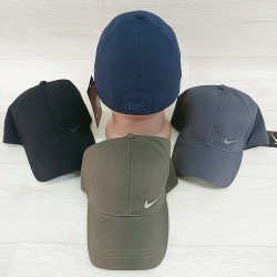 Кепка чоловіча на флісі "Nike" (р: 56-61) мікс кольорів, в упаковці 5 шт. №377058