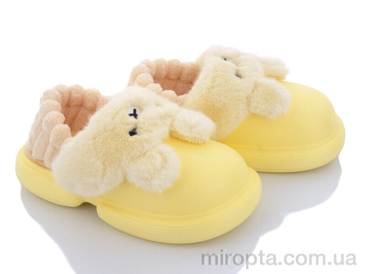 Капці 2336-5 yellow р: 36-41, в упаковці: 6 пар, купити тільки гуртом - 897887