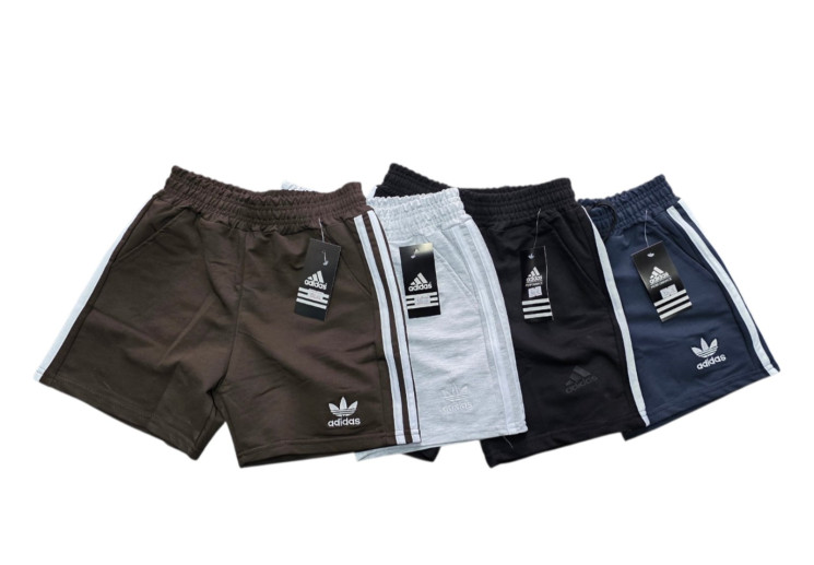 Шорти дитячі "Adidas" трикотаж (р: 7-12 років) 4 кольори, в упаковці 5 шт. №385722 - Flask