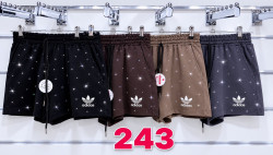 Шорти жіночі, двунитка, м.243 (розмір: 42-50 ),  4 кольори, в упаковці 5 штук №345691