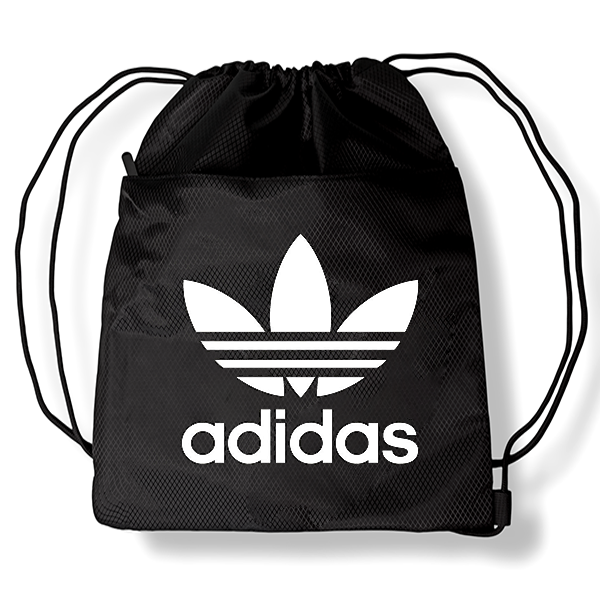 Сумка-рюкзак для спортивної форми та взуття "Adidas" Колір: Чорний м.25-31 (Розмір:35*40 см) №754428 -  Amsterdam HR277