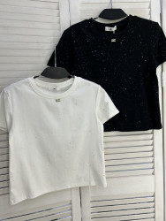 Футболка жіноча "2167" котон (р: one size) 2 кольори, в упаковці 5 шт. №385947