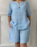 Костюм жіночий "двійка", льон жатий люкс м. 920 (р: 50-52, 54-56, 58-60, 62-64) №828461 - 