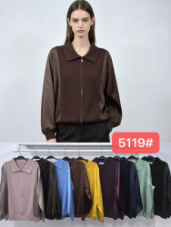 Кофта жіноча кашемір м.5119 (р.54-56) мікс кольорів в упаковці 5 штук №763851