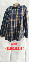 Сорочка жіноча, байка (Розмір: 48-54 ), в упаковці 4 штуки №346926
