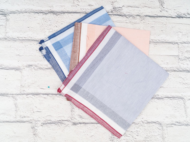 Носовий Хустка No Brand р 40*40 Чоловіча P51 mix - Shawls PO548 (vyh naMylku)